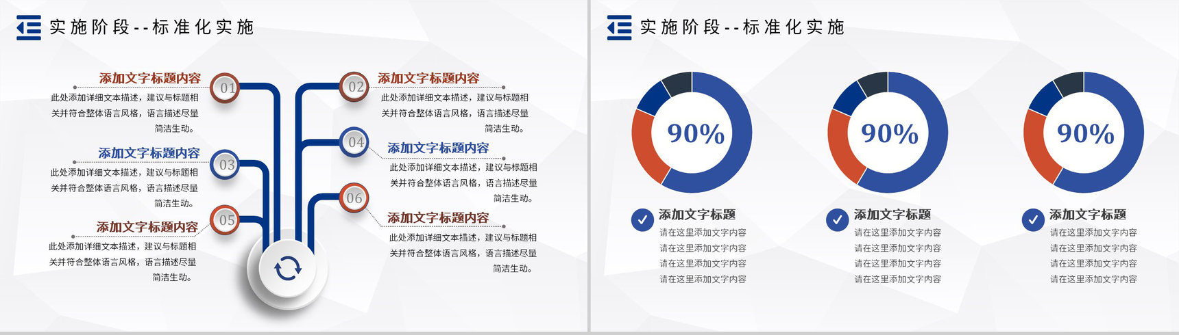 PDCA管理循环的四个阶段案例分析PDCA模型医护管理PPT模板-11