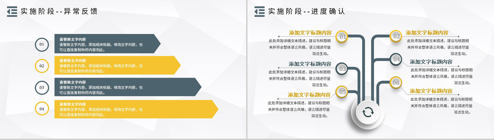 企业管理PDCA循环的四个阶段管理循环案例分析模型PPT模板-12