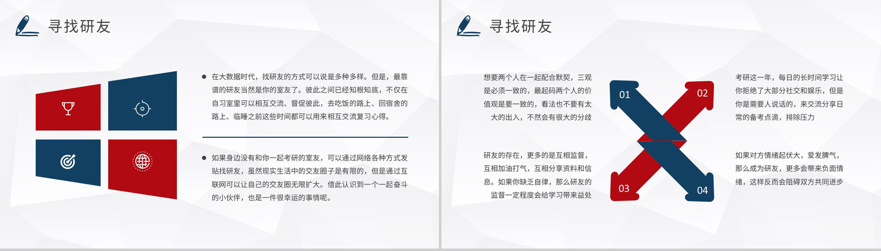 学校学生考研保研经验交流会方案夏令营宣传计划PPT模板-3