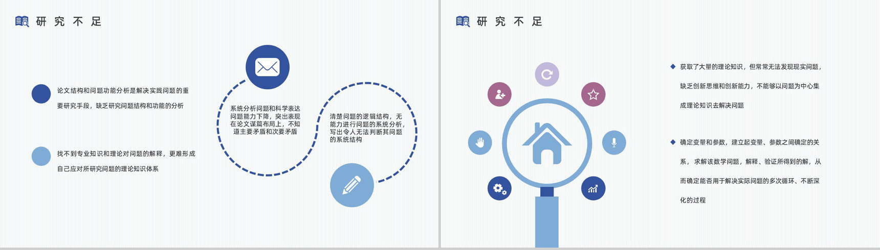 毕业课题项目研究计划汇报大学生论文答辩开题汇报教育教学PPT模板-8