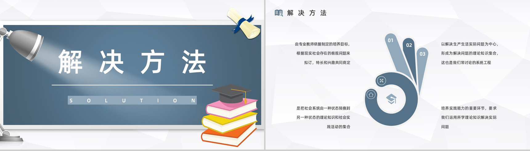 大学生研究课题项目计划汇报教育教学项目分析总结报告PPT模板-5