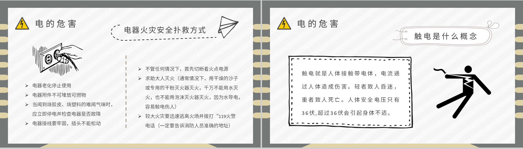用电安全知识顺口溜学习企业安全用电知识宣传培训PPT模板-6
