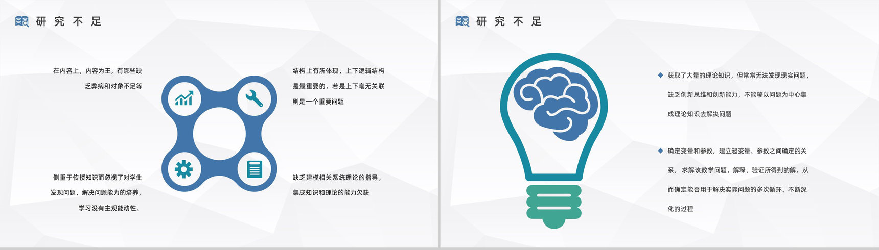 大学生培训计划论文课题研究项目数据分析学术讨论总结汇报PPT模板-7