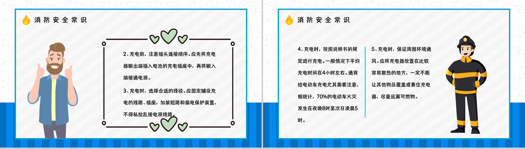小区应急知识学习电动车充电注意事项了解咨询电瓶车使用安全小常识PPT模板-9