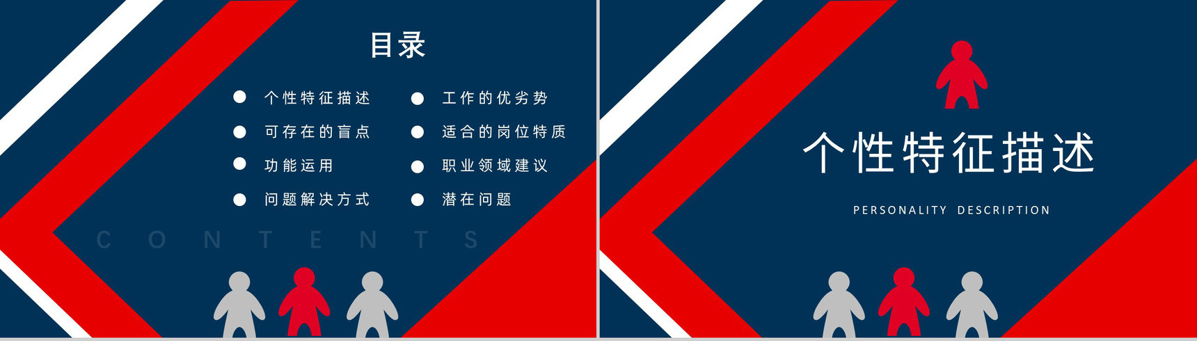 MBTI性格分析--ESTJ个性特征描述职业领域建议工作中的优劣势PPT模板-2