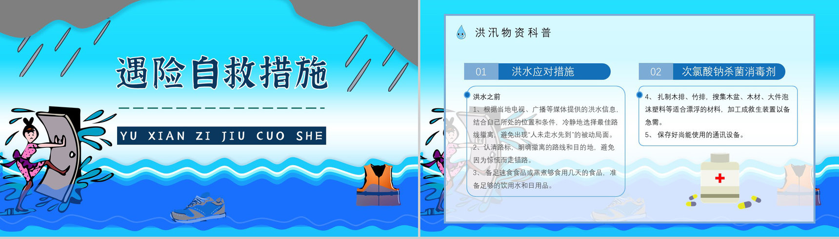 小区防洪防汛的措施和方法培训洪汛应急知识学习心得体会PPT模板-6