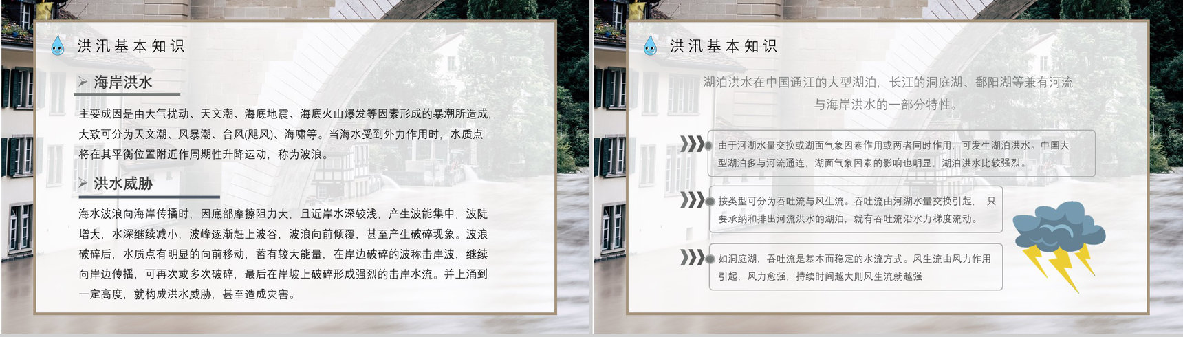 雨季防洪防汛的应急措施和方法社区工作人员培训讲座PPT模板-4