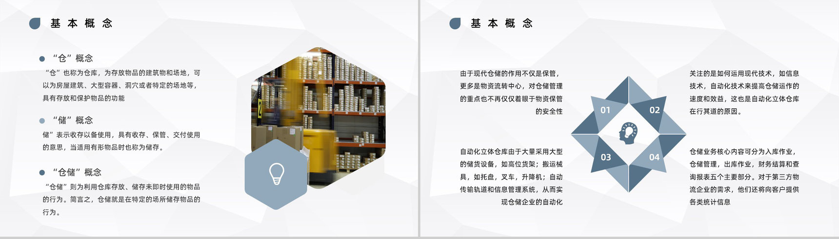 物流运输仓储管理方案公司企业仓库存储管理培训总结汇报PPT模板-8