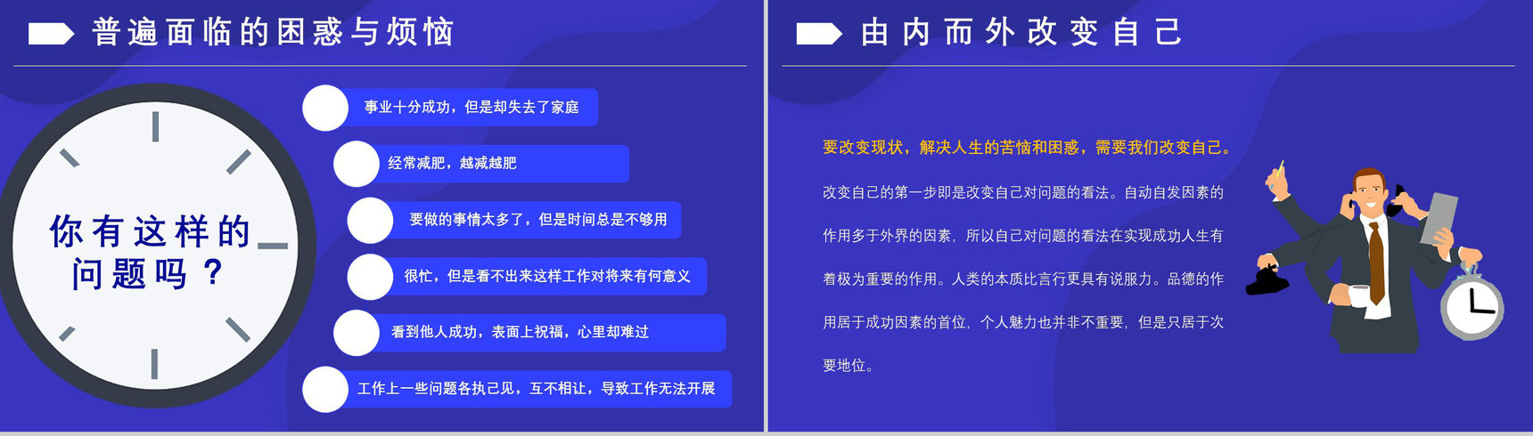 史蒂芬柯维《高效能人士的七个习惯》内容简介分析经典教育类图书PPT模板-4