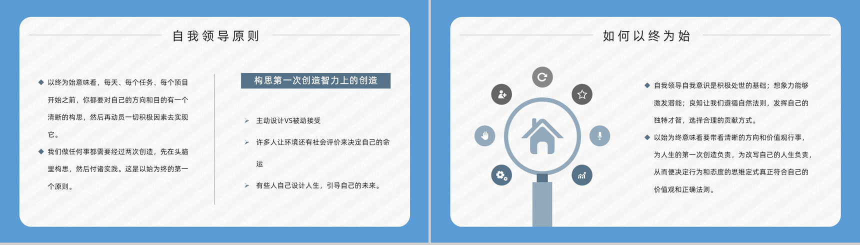 职场员工技能提升之史蒂芬柯维《高效能人士的七个习惯》读书心得体会PPT模板-10
