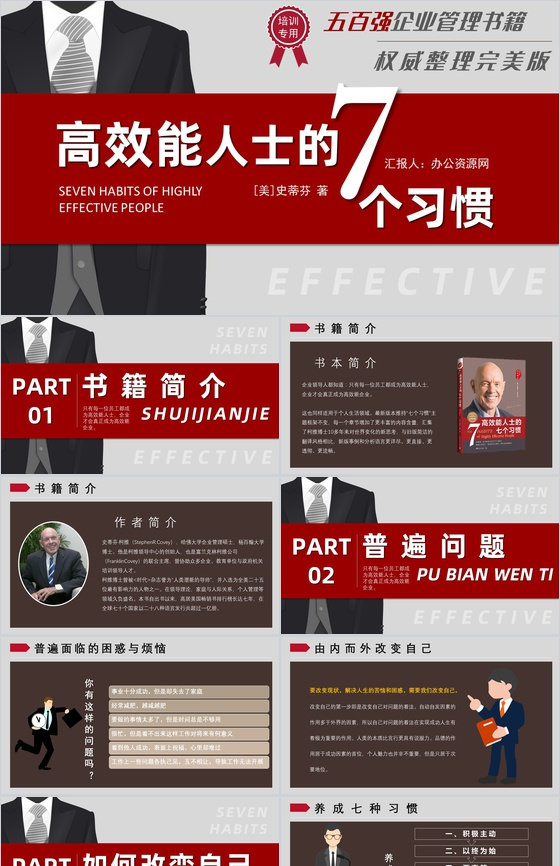 自我提升好书推荐《高效能人士的七个习惯》