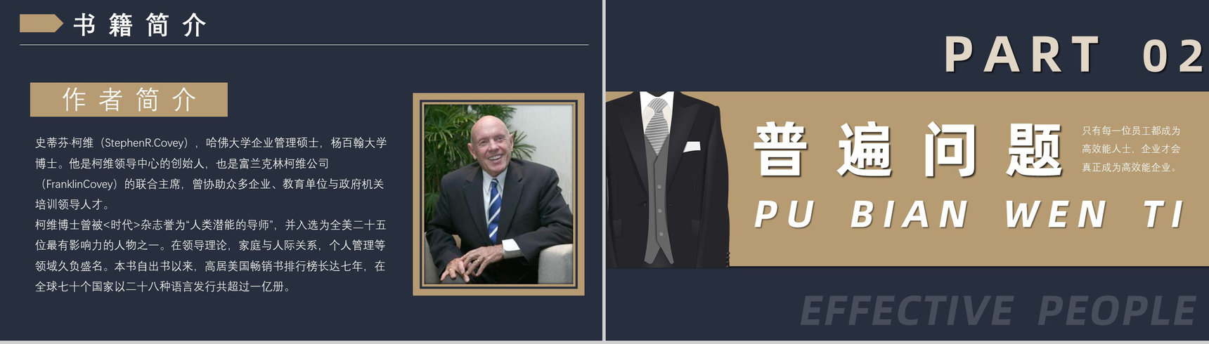 《高效能人士的七个习惯》史蒂芬著读书笔记好书推荐职场管理人士培训必备PPT模板-3