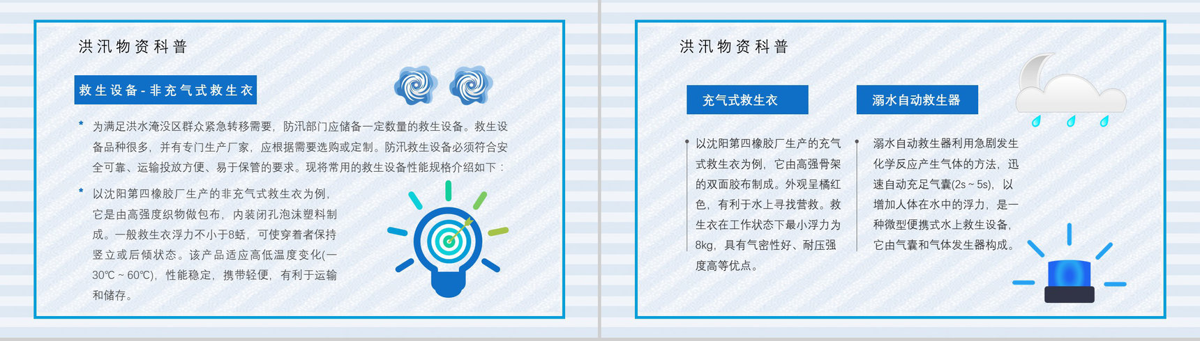 雨季防洪防汛基本知识应急演练方案洪汛预防措施培训学习PPT模板-11