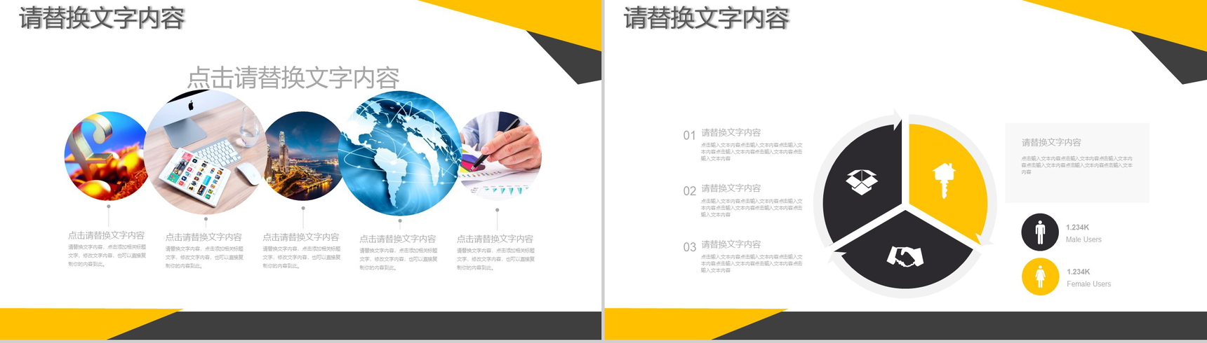 年度财务数据分析会议总结PPT模板-6