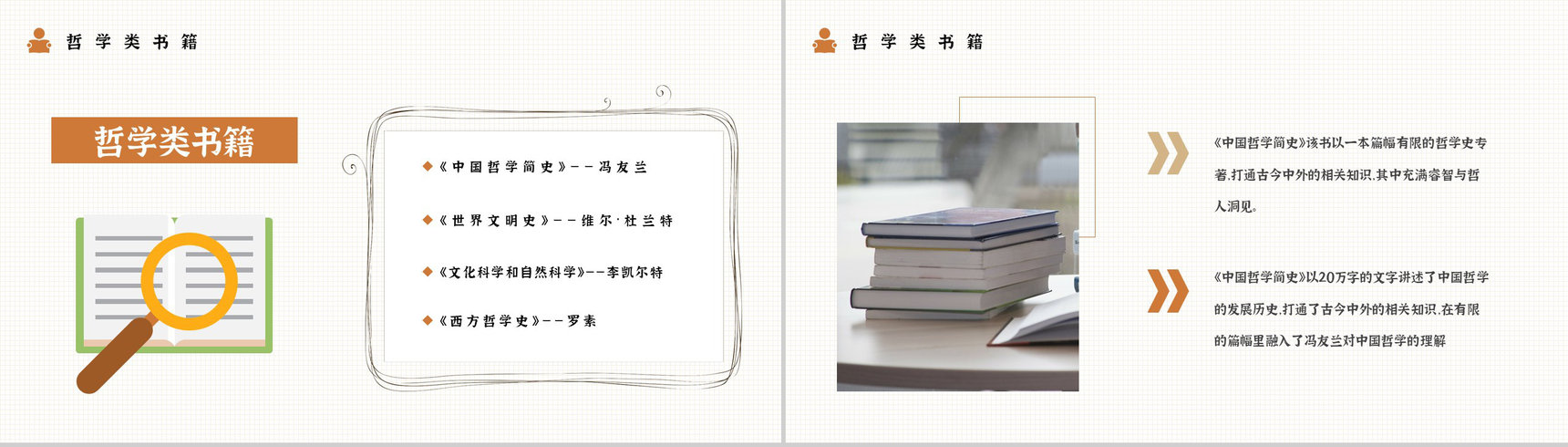 教育教学好书推荐书单分享学生图书阅读心得体会分享PPT模板-3