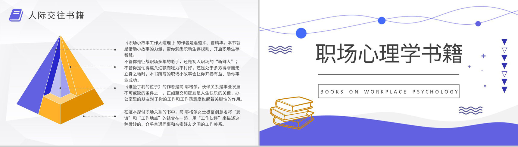 职场提升励志图书分享企业员工自学好书推荐PPT模板-8