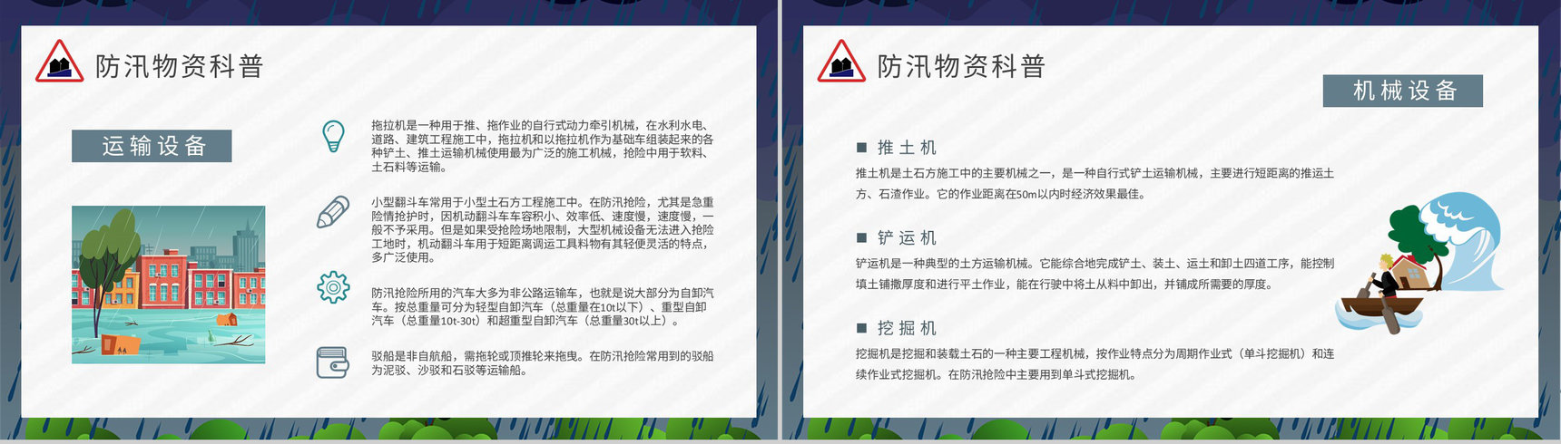 防洪防汛安全小知识宣传居民雨季洪汛遇险自救措施培训PPT模板-9