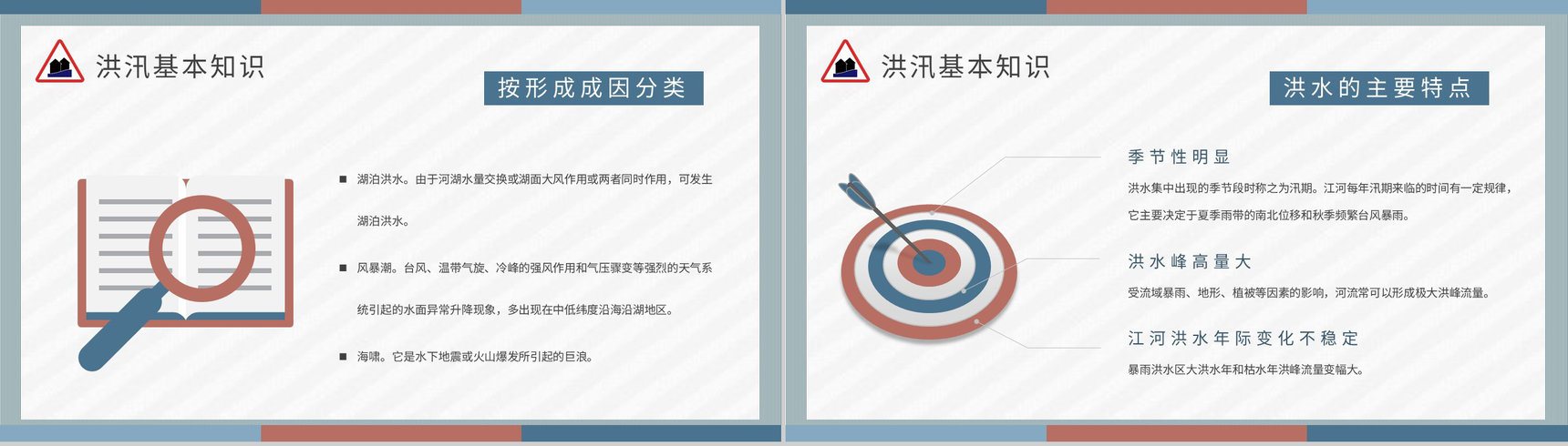 防洪防汛基本知识培训总结社区居民防汛物资科普讲座PPT模板-5