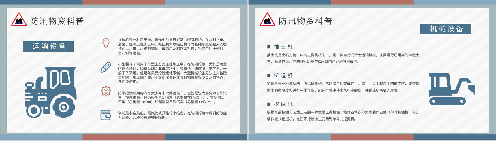 防洪防汛基本知识培训总结社区居民防汛物资科普讲座PPT模板-9
