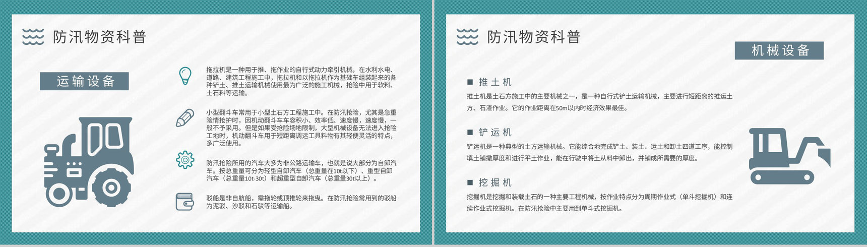 洪汛应急知识学习小区防洪防汛的措施和方法培训讲座PPT模板-9