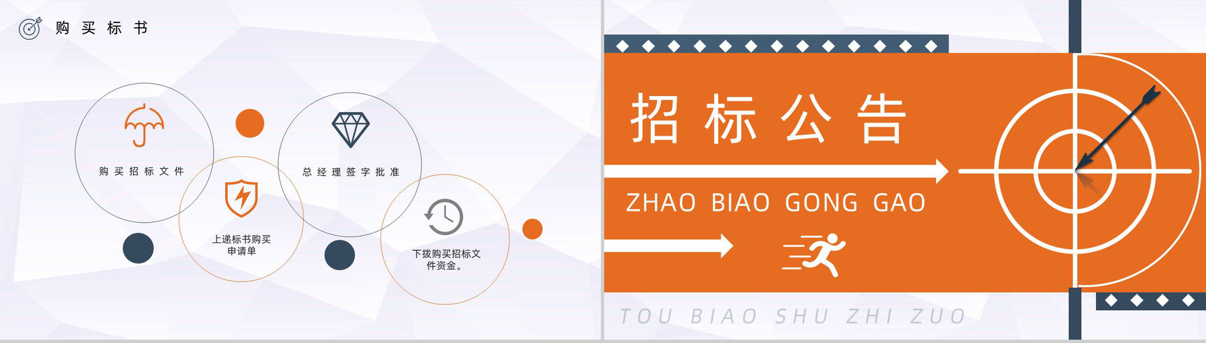 招标方式的定义招标书制作办法投标书制作需求培训通用PPT模板-4