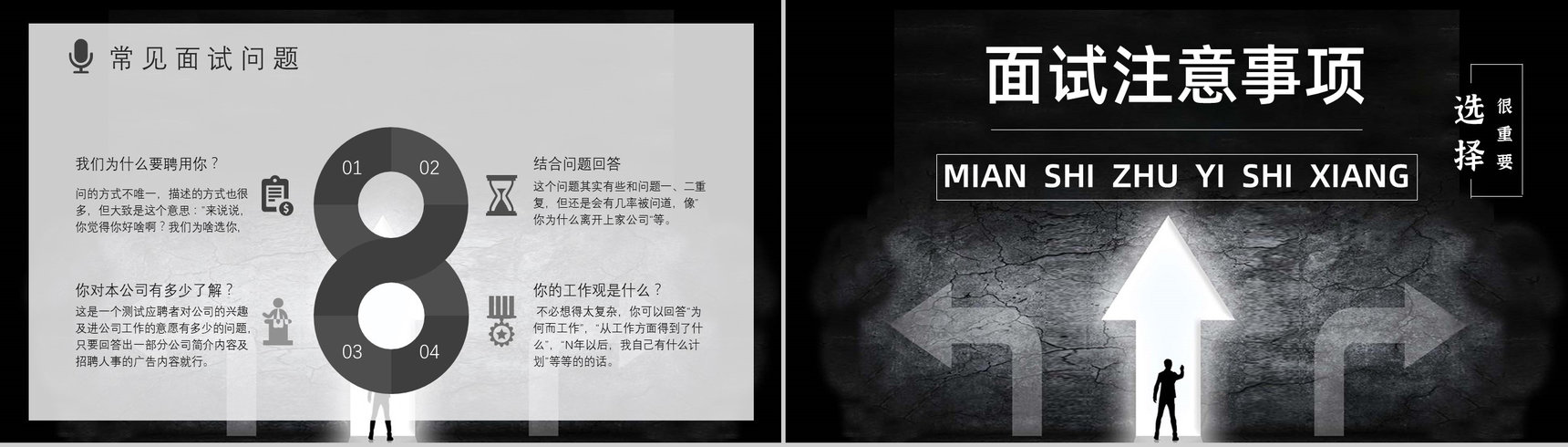 应届毕业生面试基本知识培训计划就业指导心得体会PPT模板-8