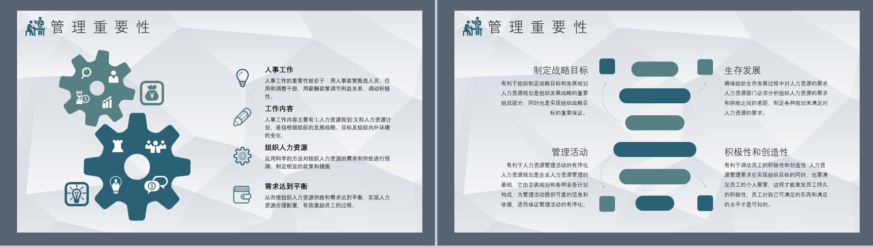 公司员工人事部门工作计划演讲管理制度培训学习方案PPT模板-7