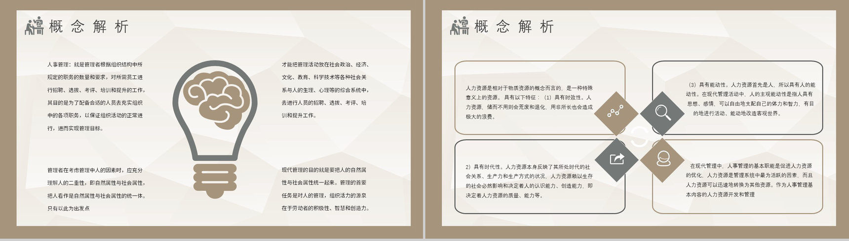 人事管理制度培训心得企业员工工作内容学习入职PPT模板-3