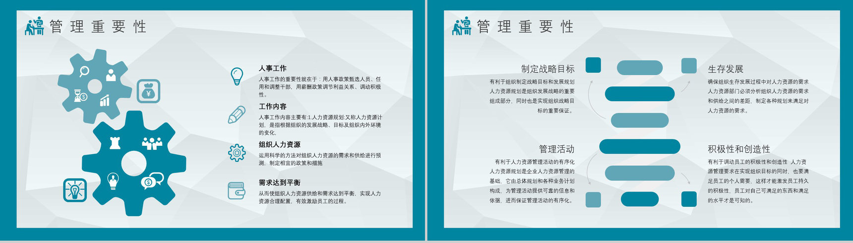 人事管理制度培训总结企业部门员工规章制度学习PPT模板-7