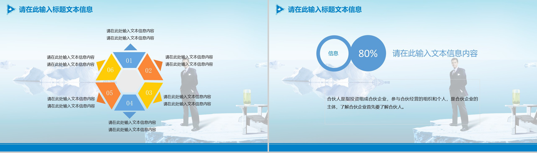 寻找合伙人项目计划书PPT模板-6