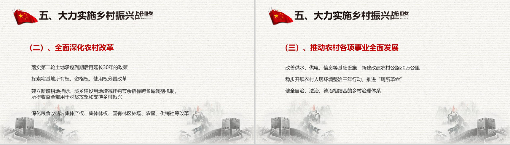 聚焦中国两会政府工作报告全文解读PPT模板-32