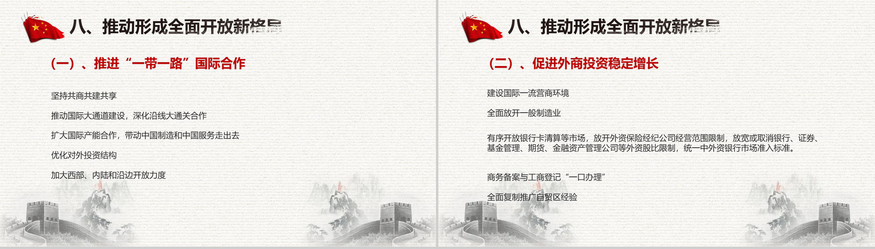 聚焦中国两会政府工作报告全文解读PPT模板-35