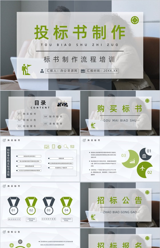 项目申请与标书制作规范流程招标挂网文件的