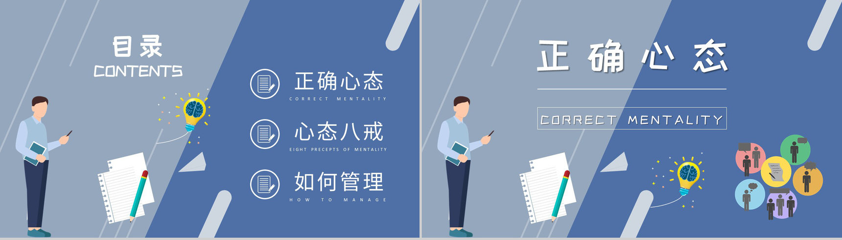 管理者心态调节技巧学习单位中高层员工培训计划PPT模板-2