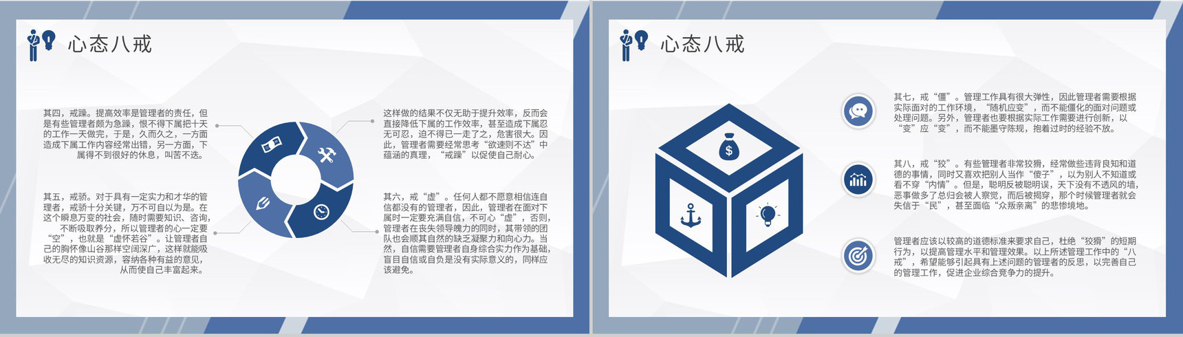 管理者心态调节技巧学习单位中高层员工培训计划PPT模板-7