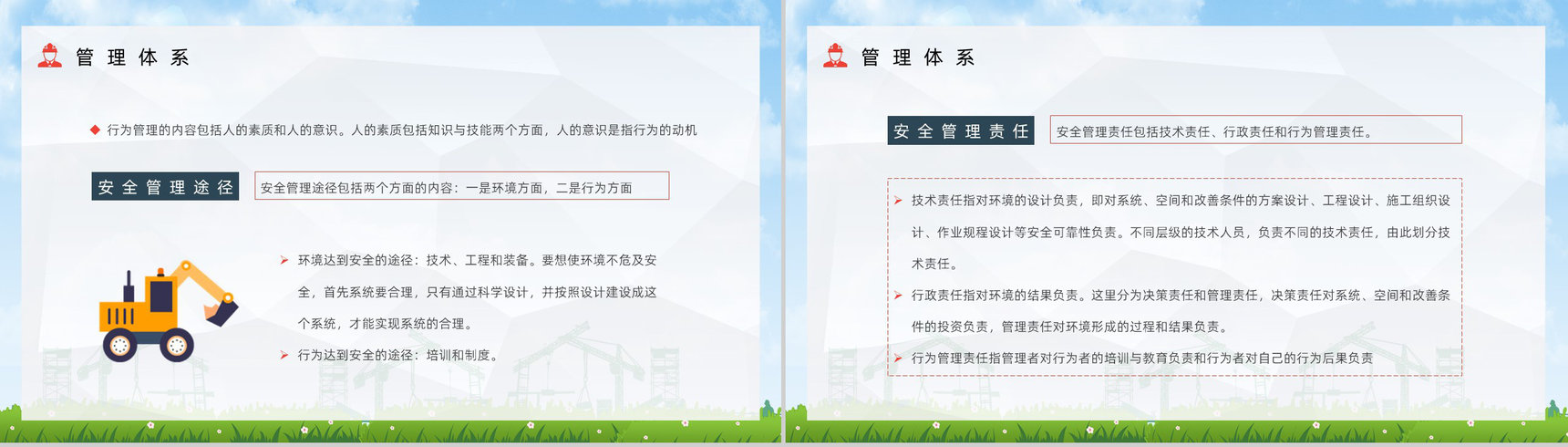公司建设项目施工现场安全管理培训工人安全生产施工教育培训讲座PPT模板-4