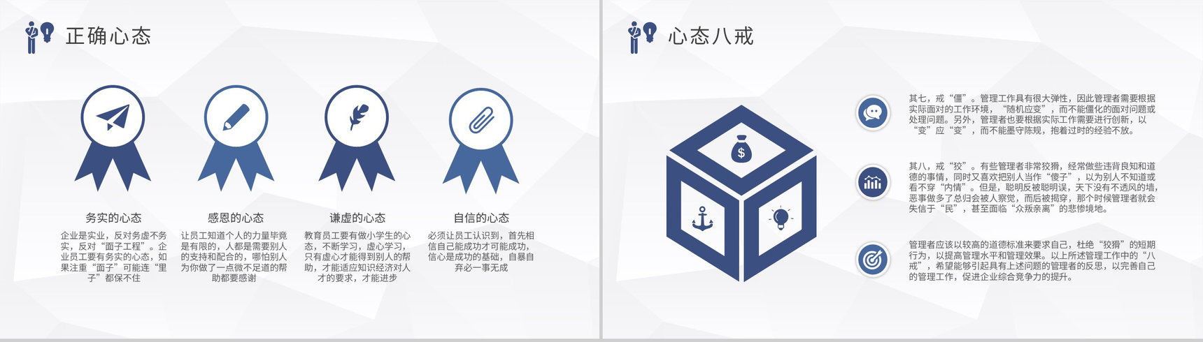 企事业单位管理者心态培训收获中高层员工心理问题解答PPT模板-7
