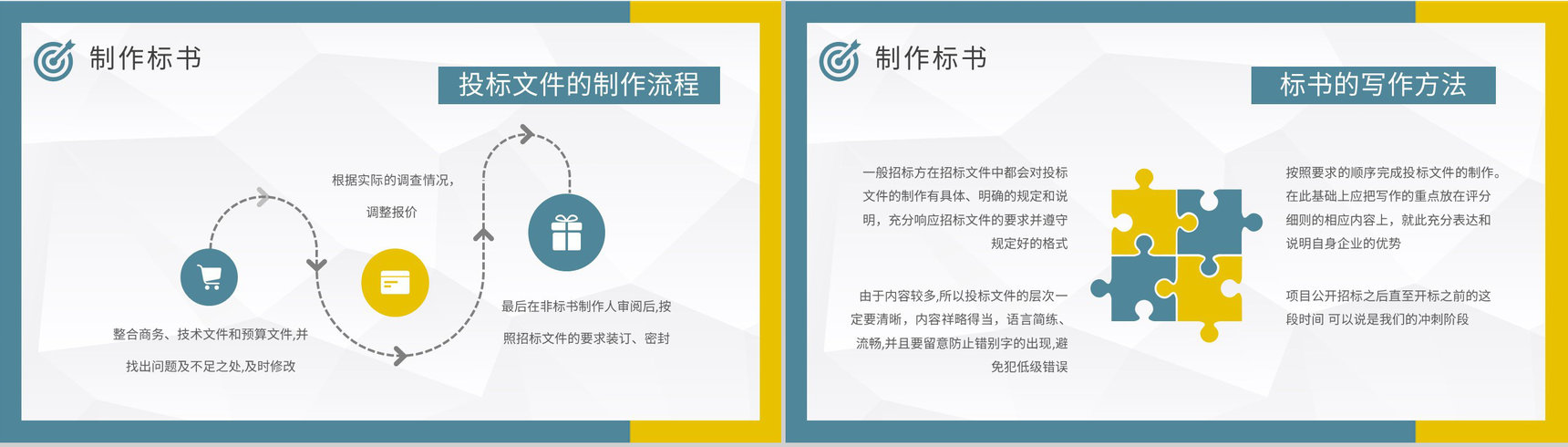 投标书制作流程培训课件单位工程项目招标要求PPT模板-11