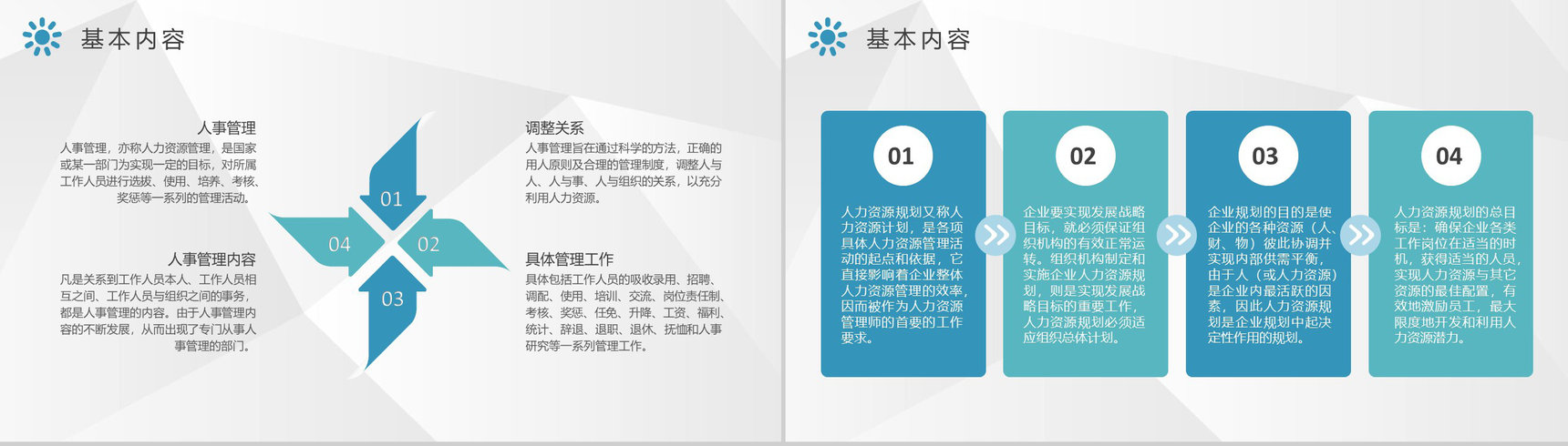 公司行政部人事管理条例学习人力资源专员工作培训心得PPT模板-7