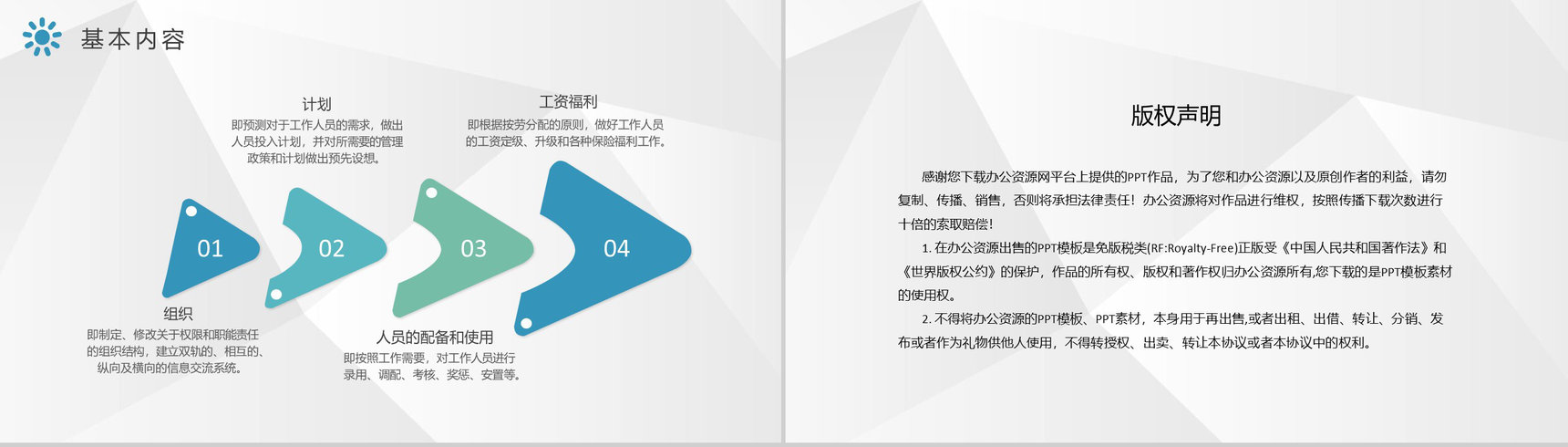 公司行政部人事管理条例学习人力资源专员工作培训心得PPT模板-8