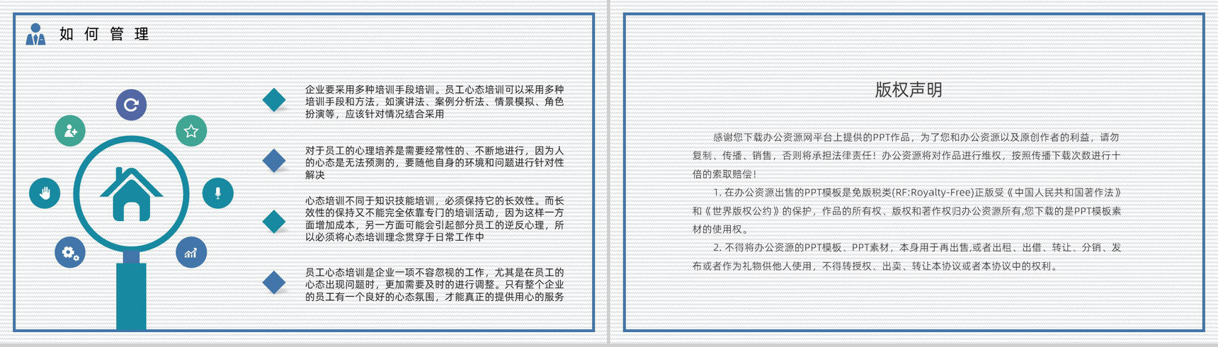 公司团队建设与管理培训计划员工管理者心态问题调节舒缓压力教育讲座PPT模板-11
