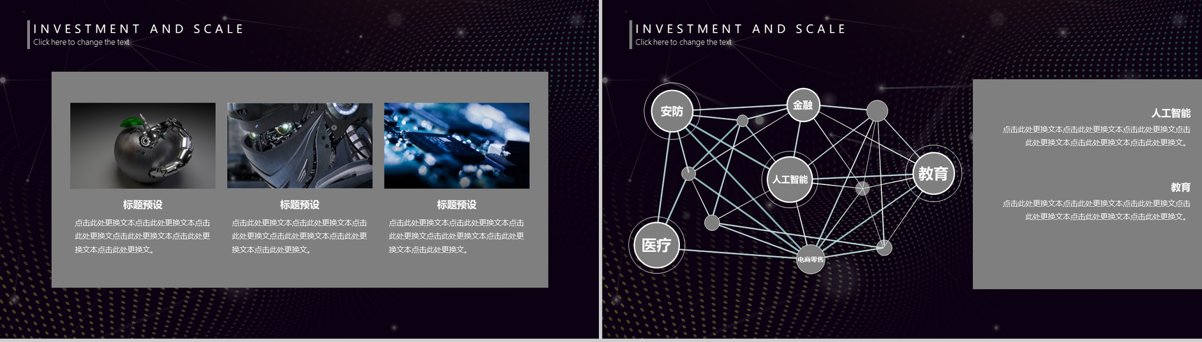 人工智能发展报告产品介绍工作总结PPT模板-5
