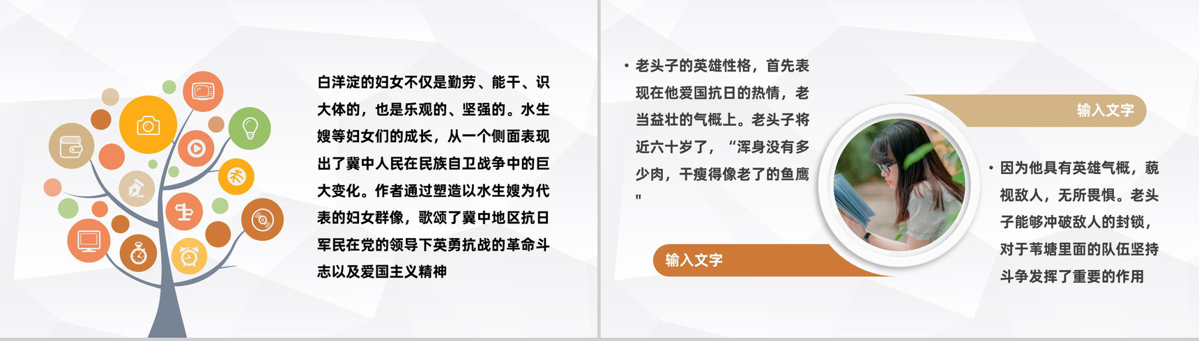 七年级必读名著孙犁《白洋淀纪事》经典作品读后感读书心得体会PPT模板-6