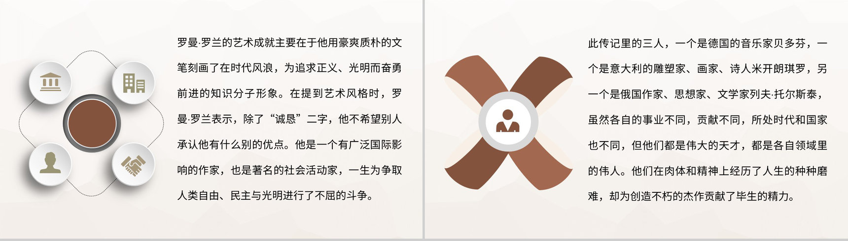 中学生必读名著《名人传》外国作家罗曼罗兰著作分享读书笔记报告PPT模板-3